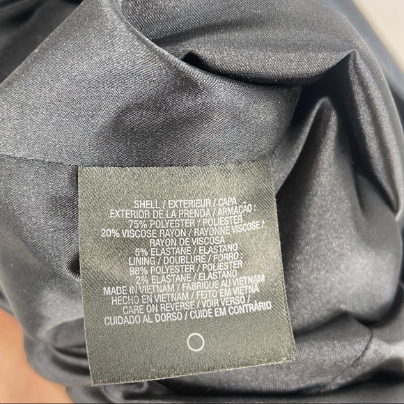 Tahari Dark Gray Sleeveless Sheath Dress Womens 10 - Picture 7 of 9